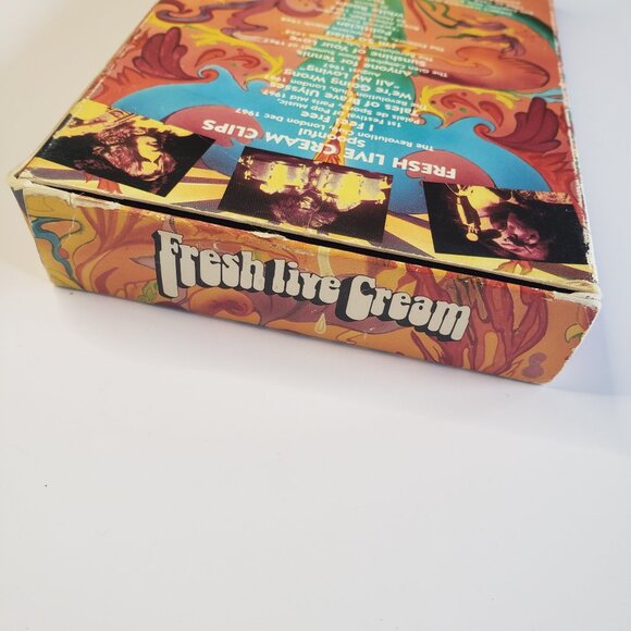 Fresh Live Cream Vintage VHS Music Film Movie 1993 Castle Communications POLYGON - Picture 3 of 9
